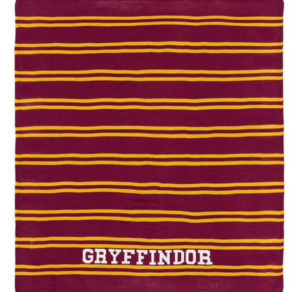 Pottery Barn Teen Bedding Gryffindor Knit Throw Blanket Pottery